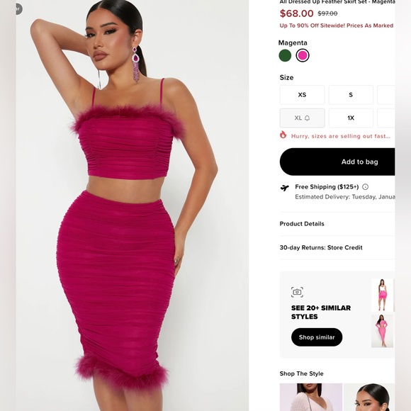 Pink set 💕 - Picture 2 of 2